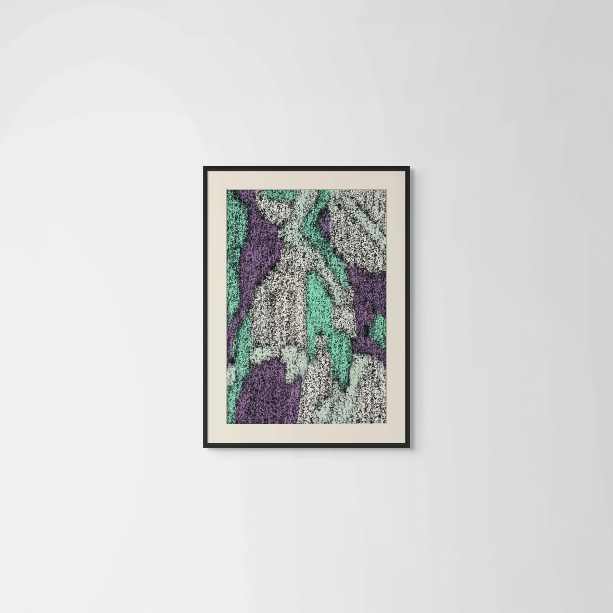 Diptyque Brésil – Art mural design pour appartement d'architecte | Atelier Cléophée