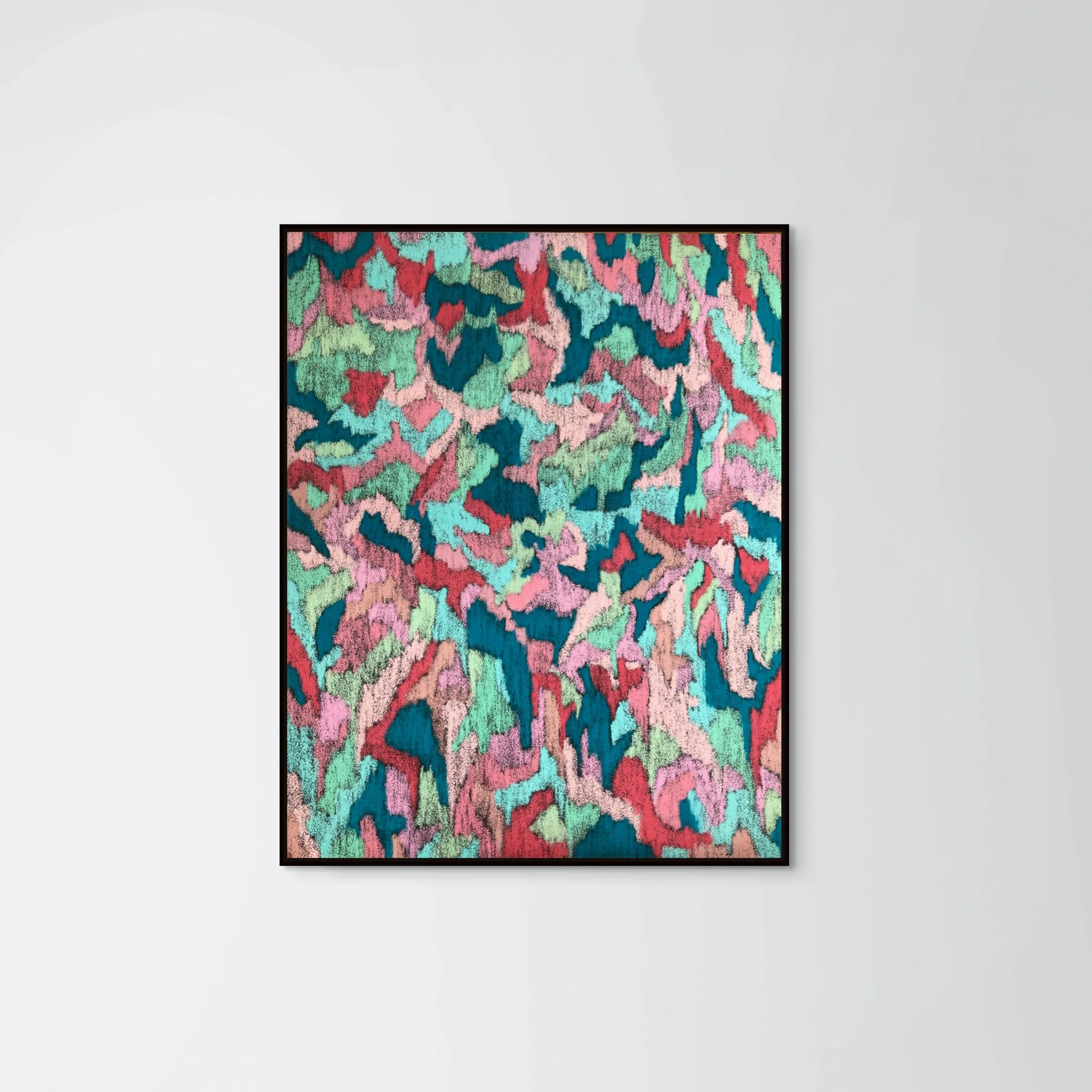 Maracaipe– Art contemporain coloré à vendre | Atelier Cléophée, œuvre d’art galerie en ligne