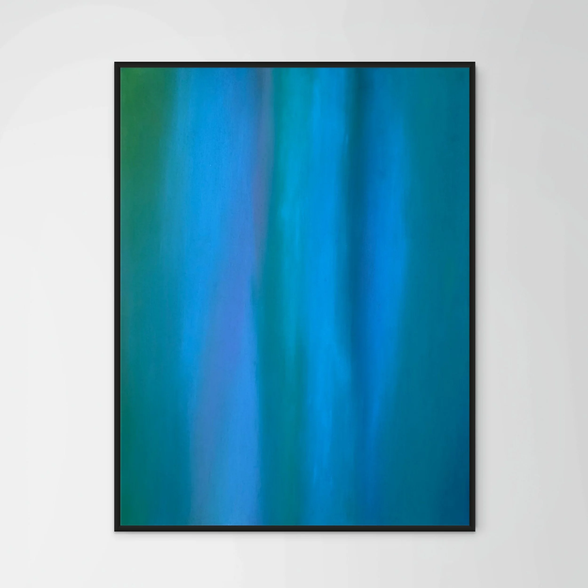 Blue Lavenders – Œuvre originale bleu à vendre | Atelier Cléophée