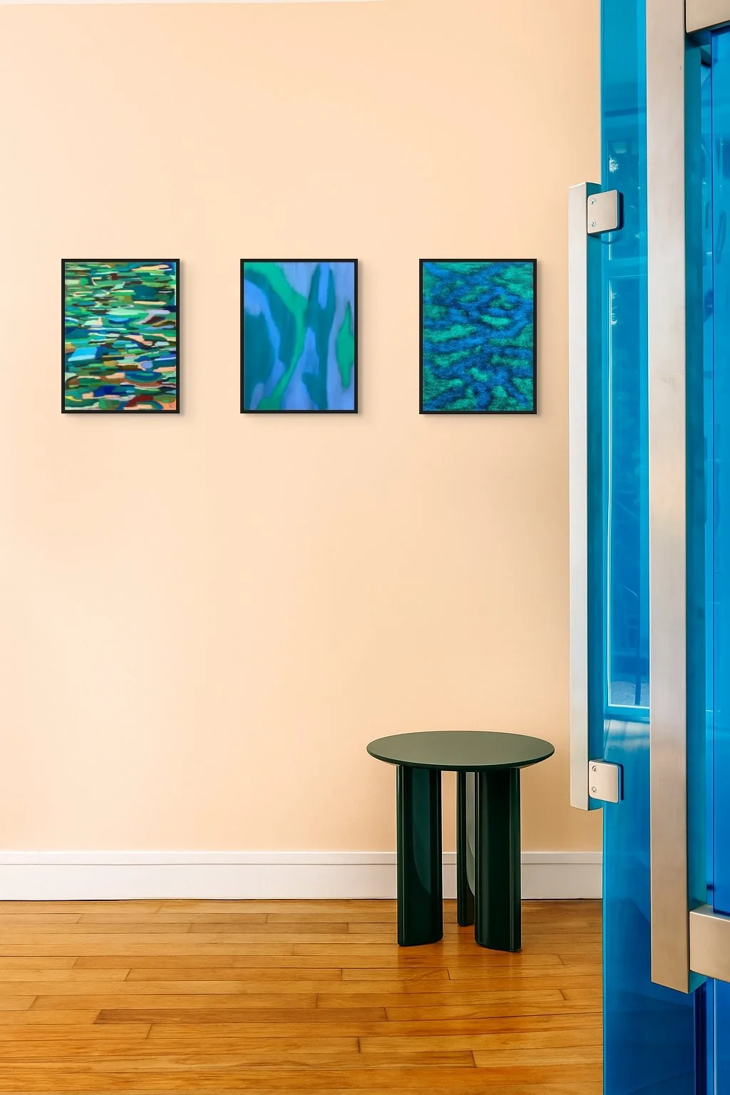 Mangrove – Tableau abstrait exposé en galerie d’art contemporain à Paris / Abstract Contemporary Painting Exhibited in Paris Art Gallery | Atelier Cléophée