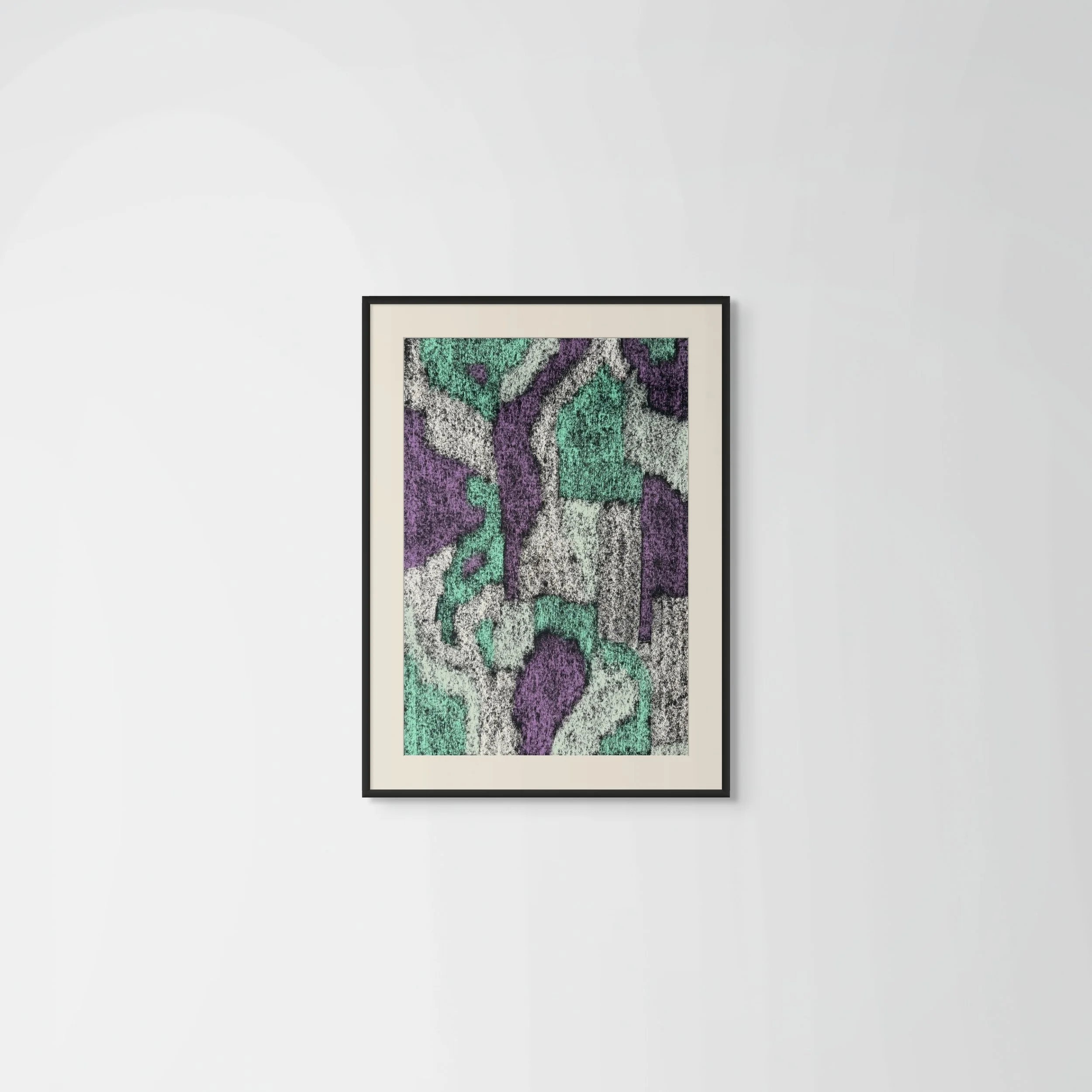 Diptyque Brésil – Art mural design pour appartement renové | Atelier Cléophée