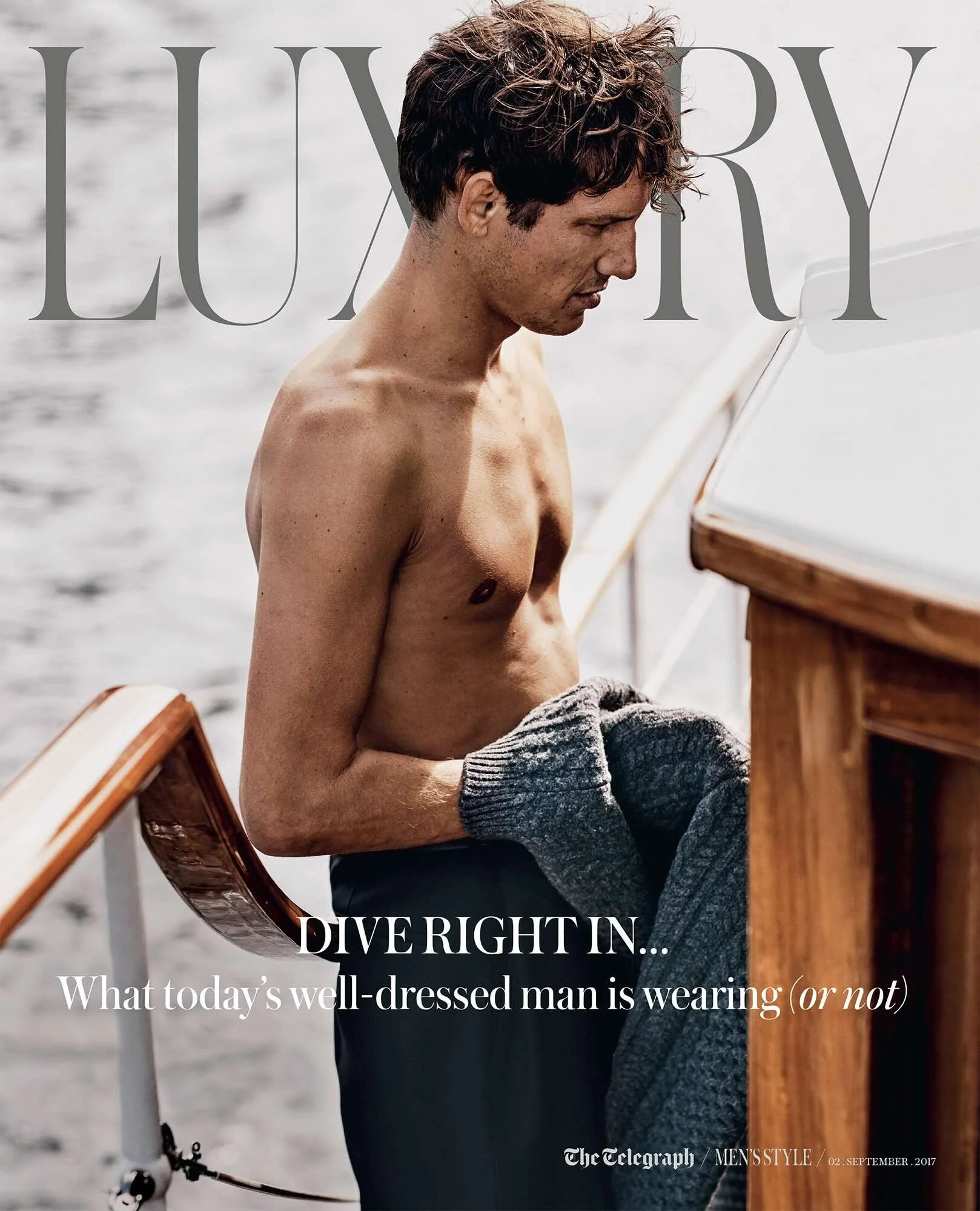 Daily Telegraph - John Balsom - Makeup Artist: Kenny Campbell