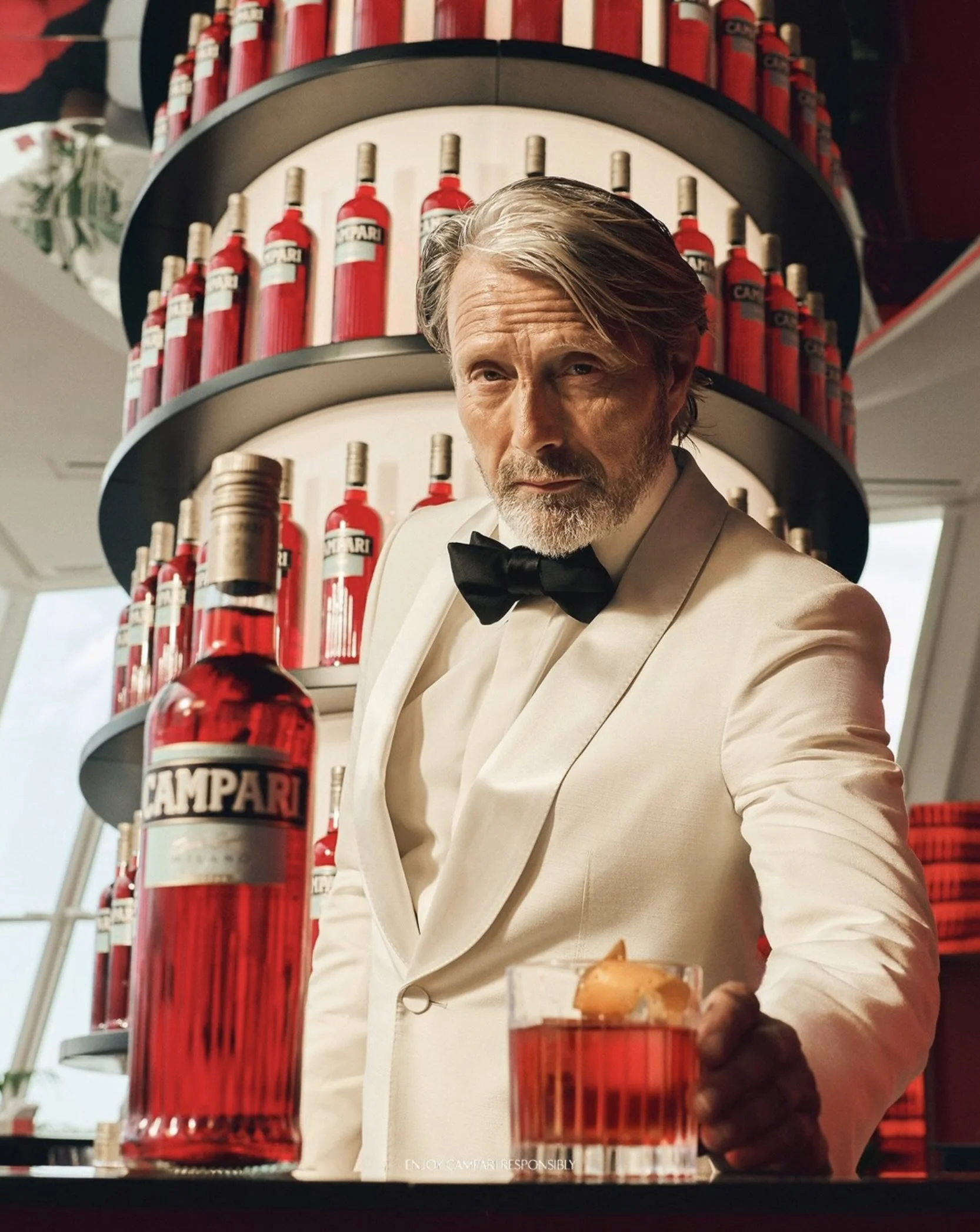 Mads Mikkelsen x Campari
