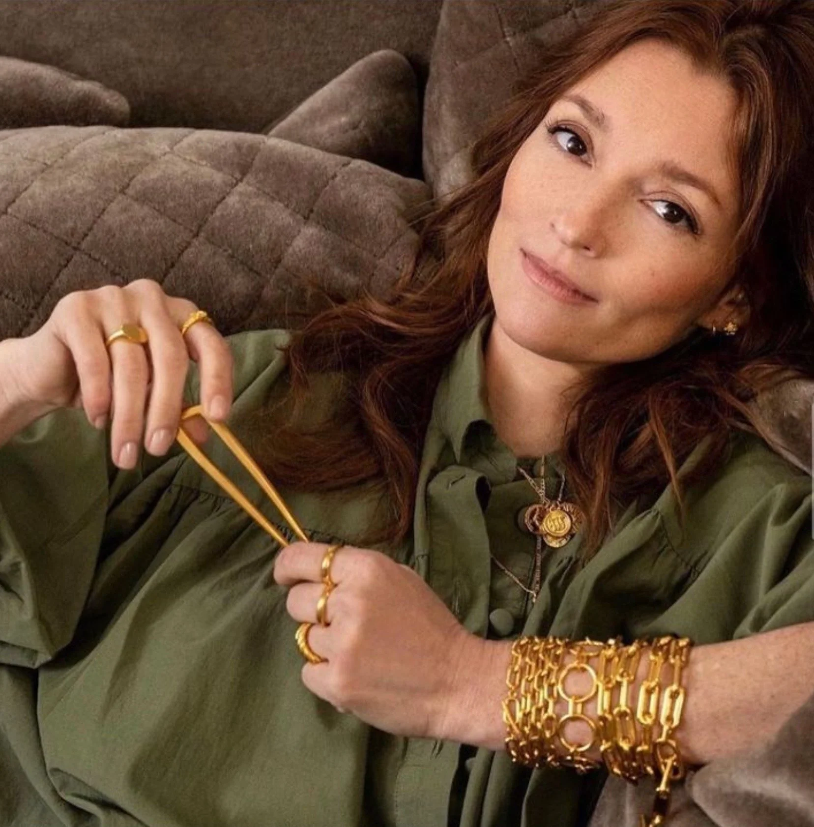 Gilles Bensimon - Audrey Marney : Hair & Makeup: Camille Arnaud