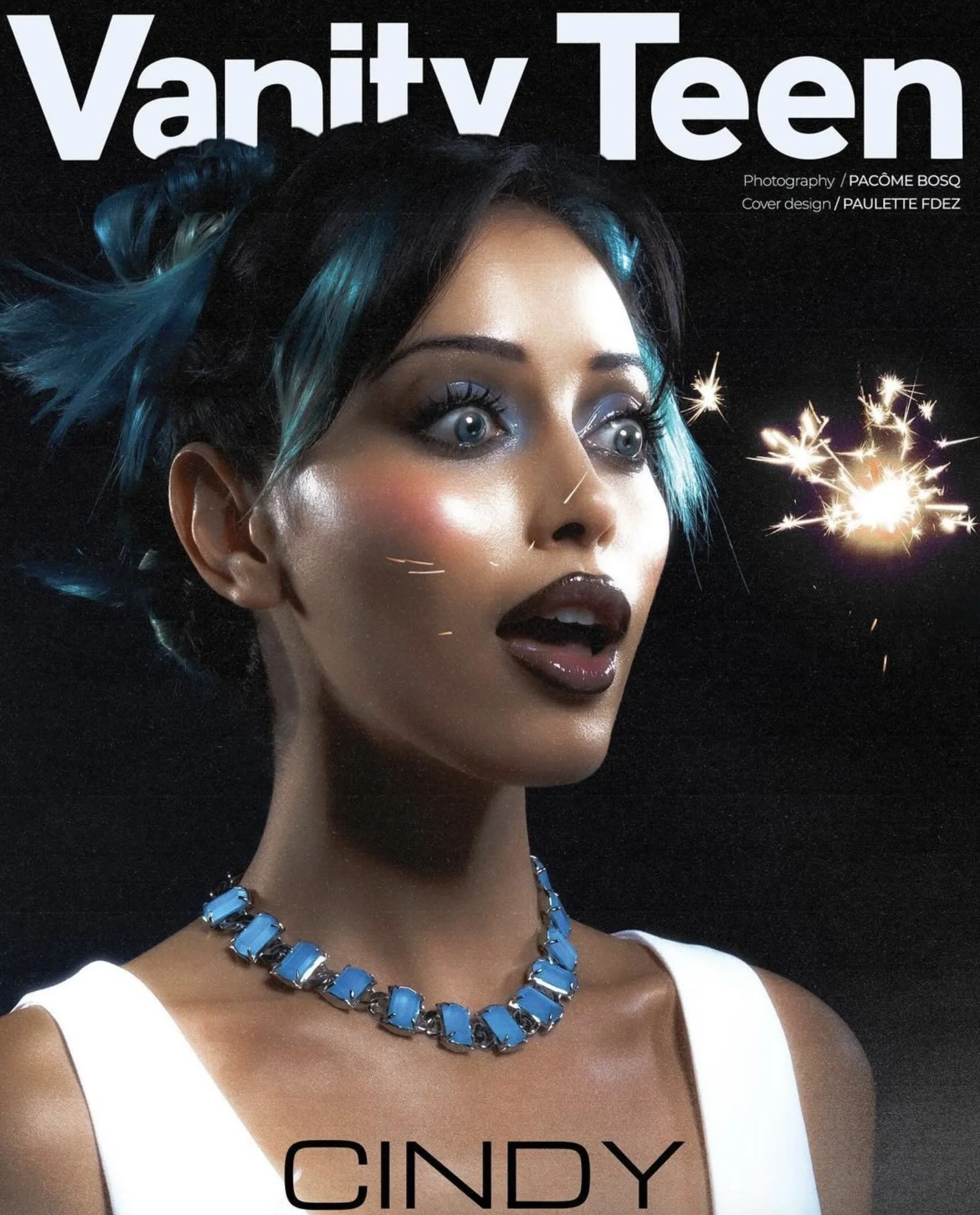 Vanity Team / Cindy Kimberly - Pacôme Bosq - Hair Stylist: Vincent de Moro