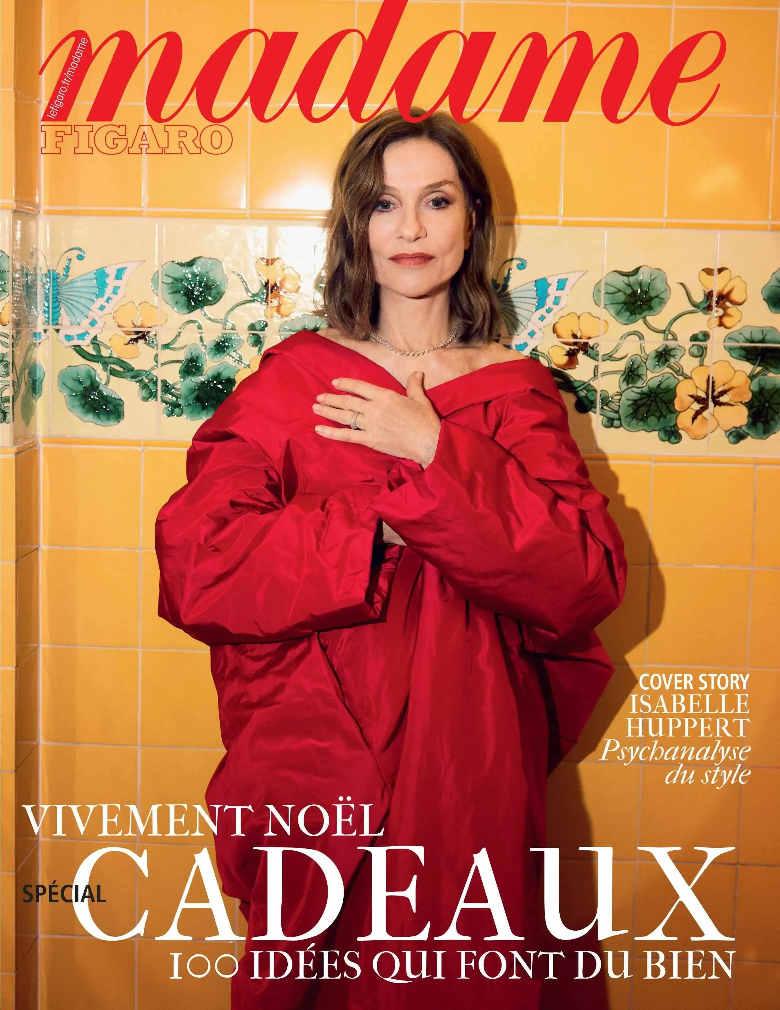 Madame Figaro / Isabelle Huppert - Éric Nehr - Stylist: Agnes Poulle