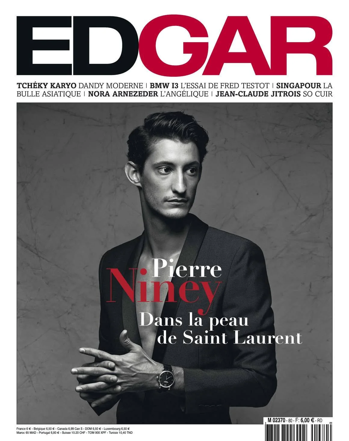 Edgar - Pierre Niney - Grooming: Flavio Nunes