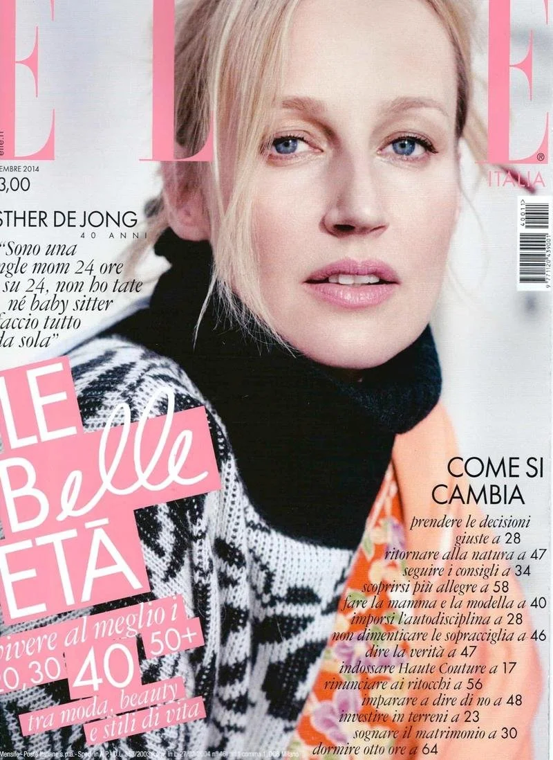 Elle Italia - Esther de Jong - Makeup Artist: Yannis Siskos
