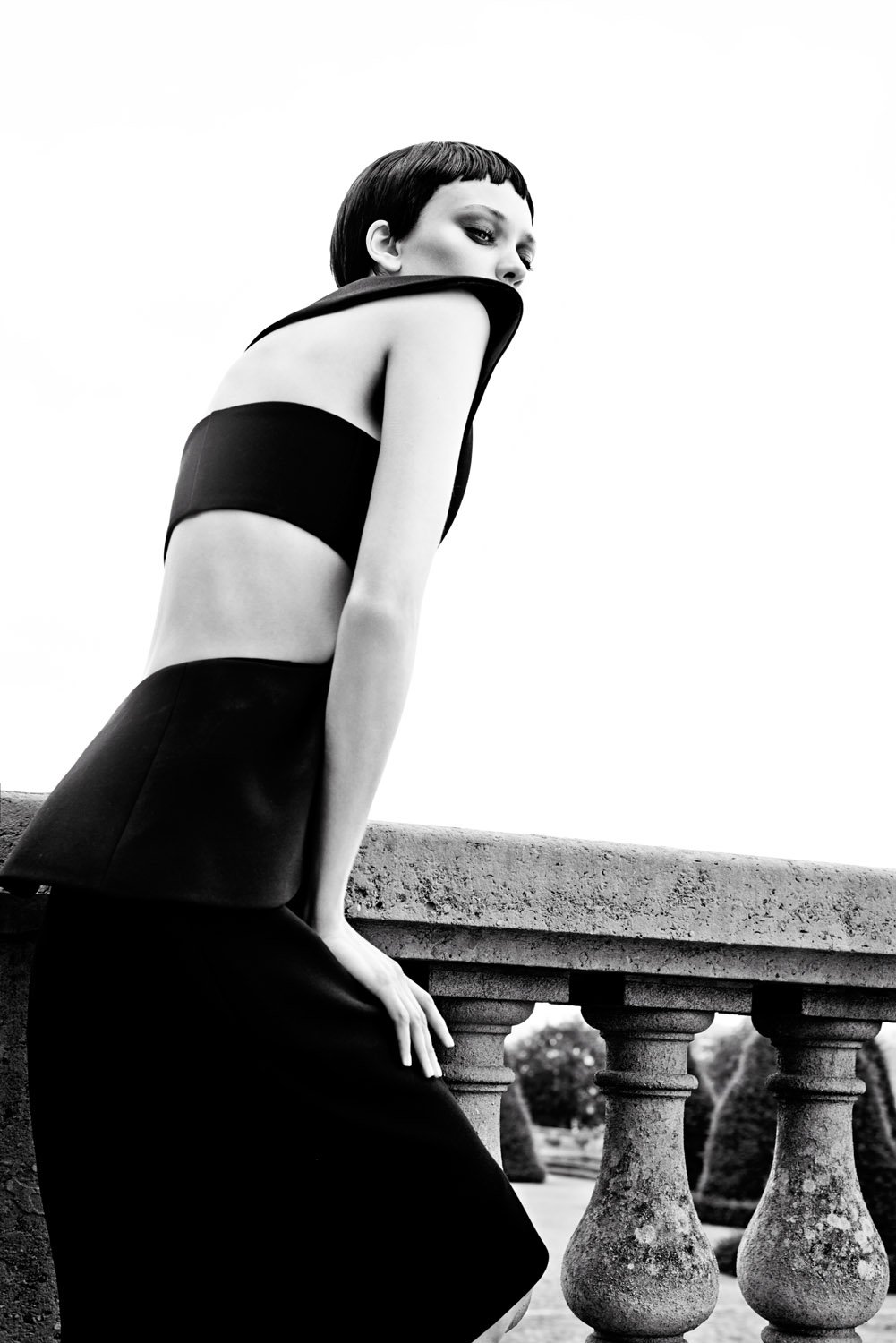 Air France Madame - Sonia Sieff - Hair Stylist: Caroline Bufalini