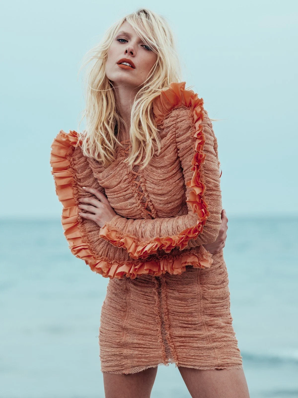 Madame Figaro - Dimitri Skoulos - Makeup Artist: Yannis Siskos