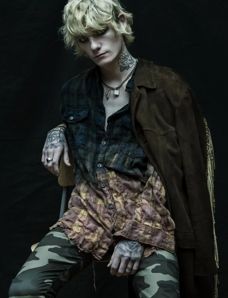 Crash Magazine - Mathieu Alliard - Hair Stylist: Vincent De Moro