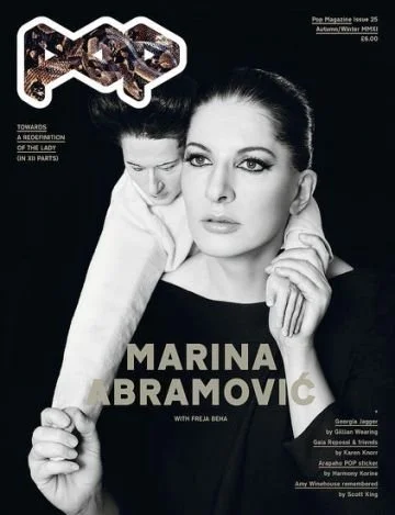 Pop Magazine - Marina Abramovic - Makeup Artist: Yannis Siskos