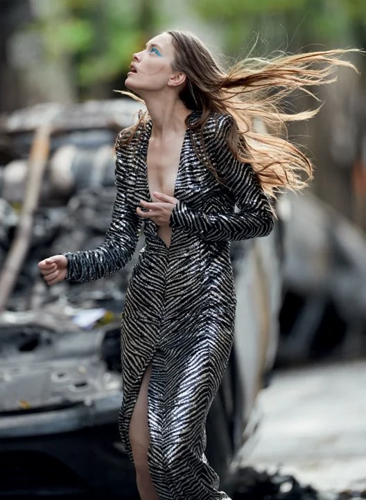 French Magazine - Arno Bani - Hair Stylist: Vincent de Moro