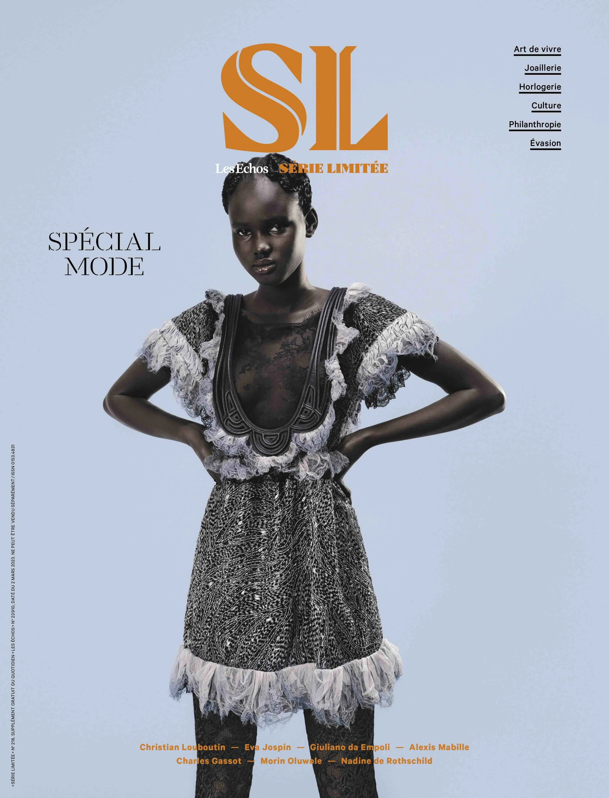 Les Échos Série Limitee - Mariya Pepelanova - Hair Stylist: Martyn Foss Calder