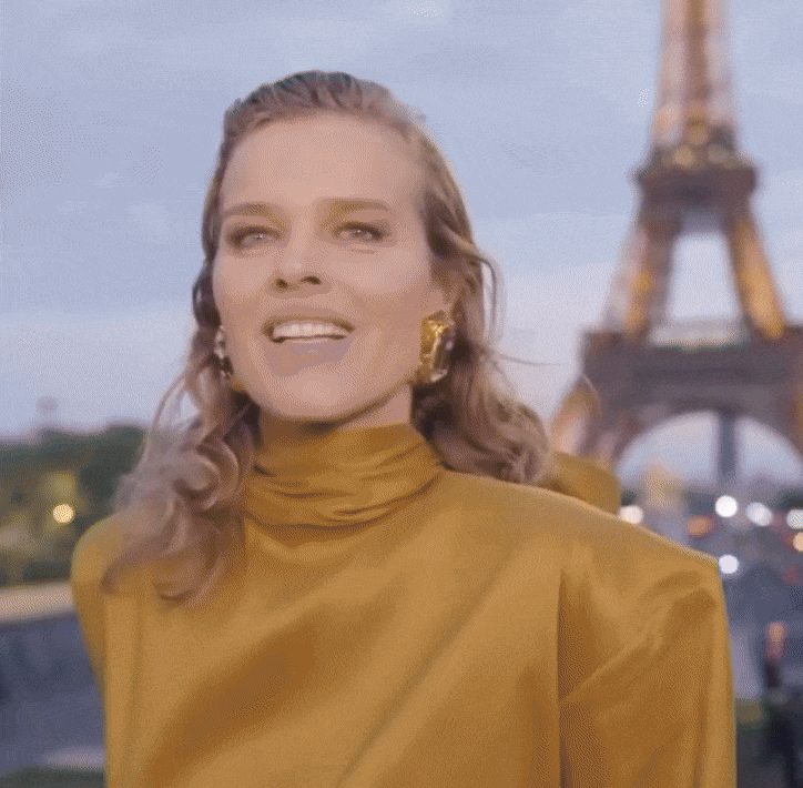 Eva Herzigova x Saint Laurent