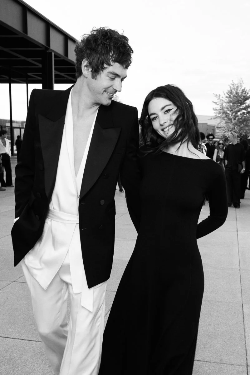 Hayes Bradley & Gracie Abrams x Saint Laurent