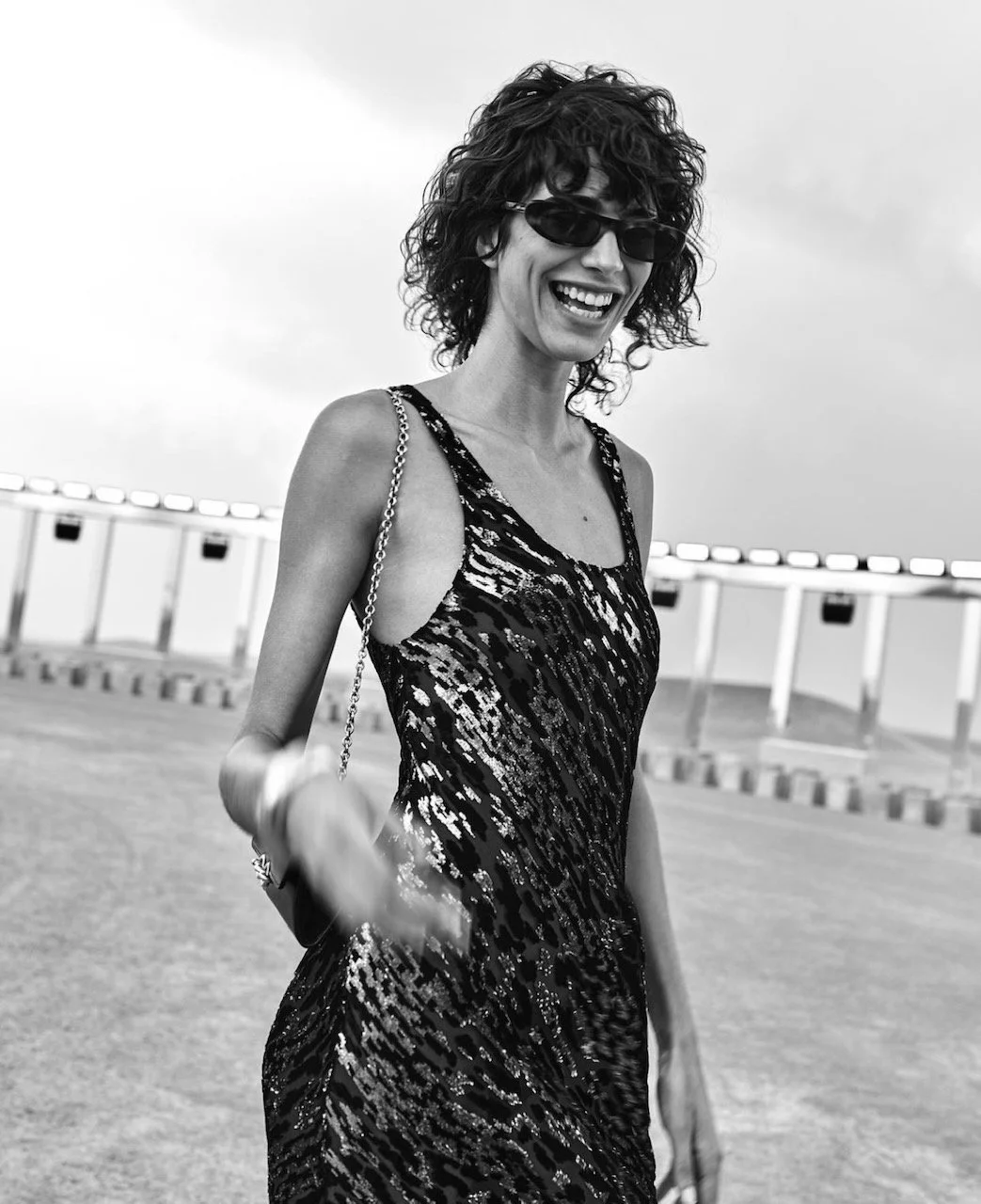  Mica Arganaraz x Saint Laurent 