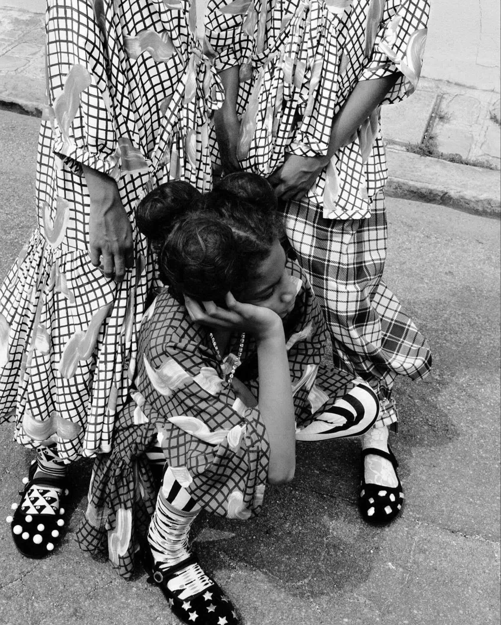Sixteen Magazine / The Triplets - Delphine Chanet - Hair & Makeup: Corinne Fouet