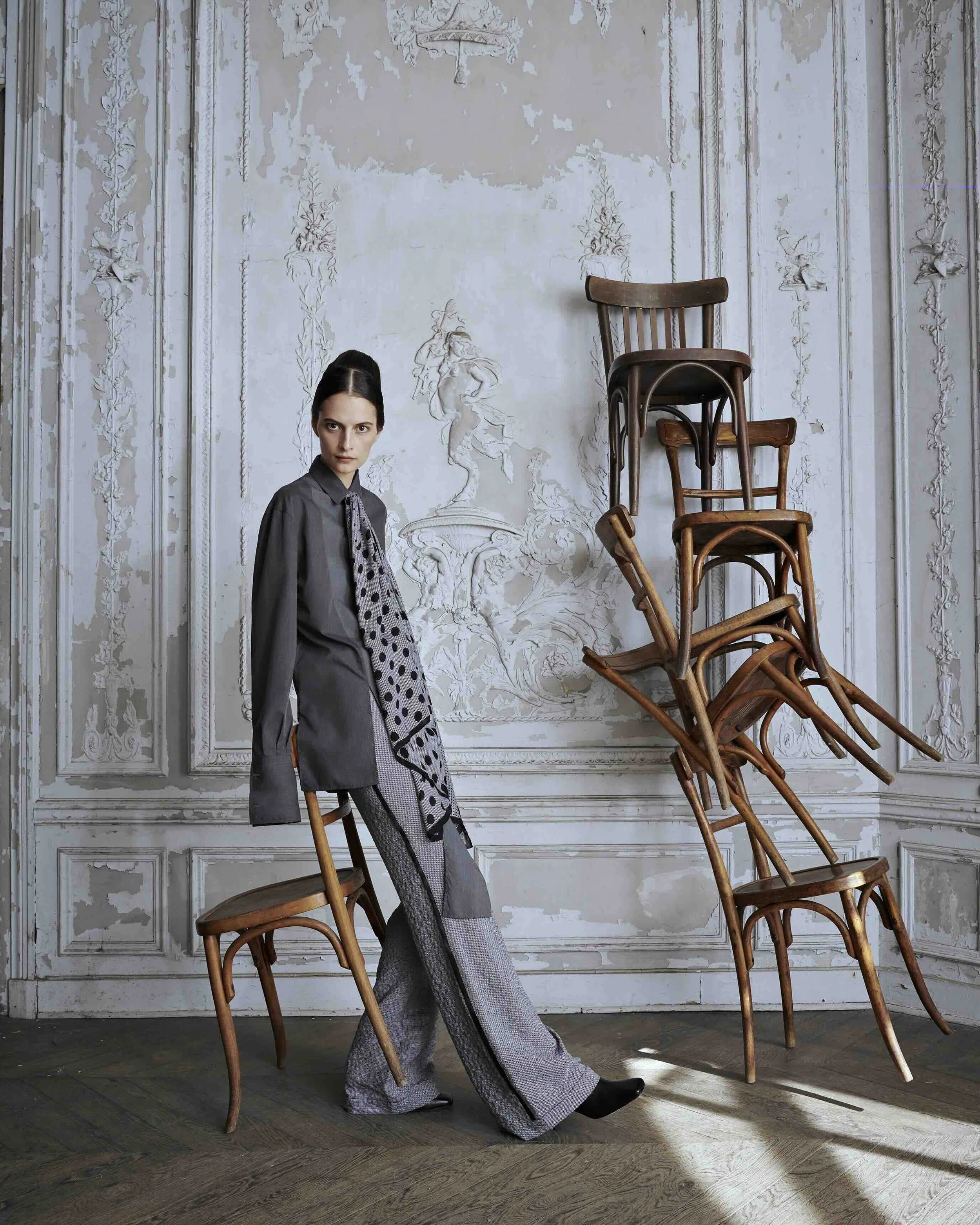 Marie Claire Japan - Sonia Sieff - Hair Stylist: Caroline Bufalini