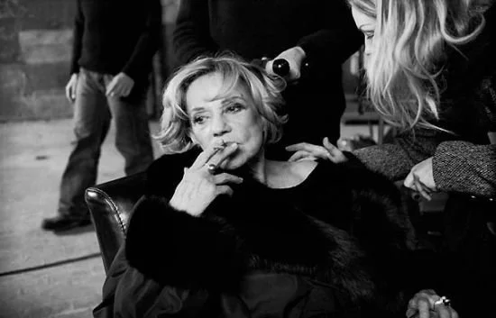 Jeanne Moreau - Makeup Artist: Carole Hannah
