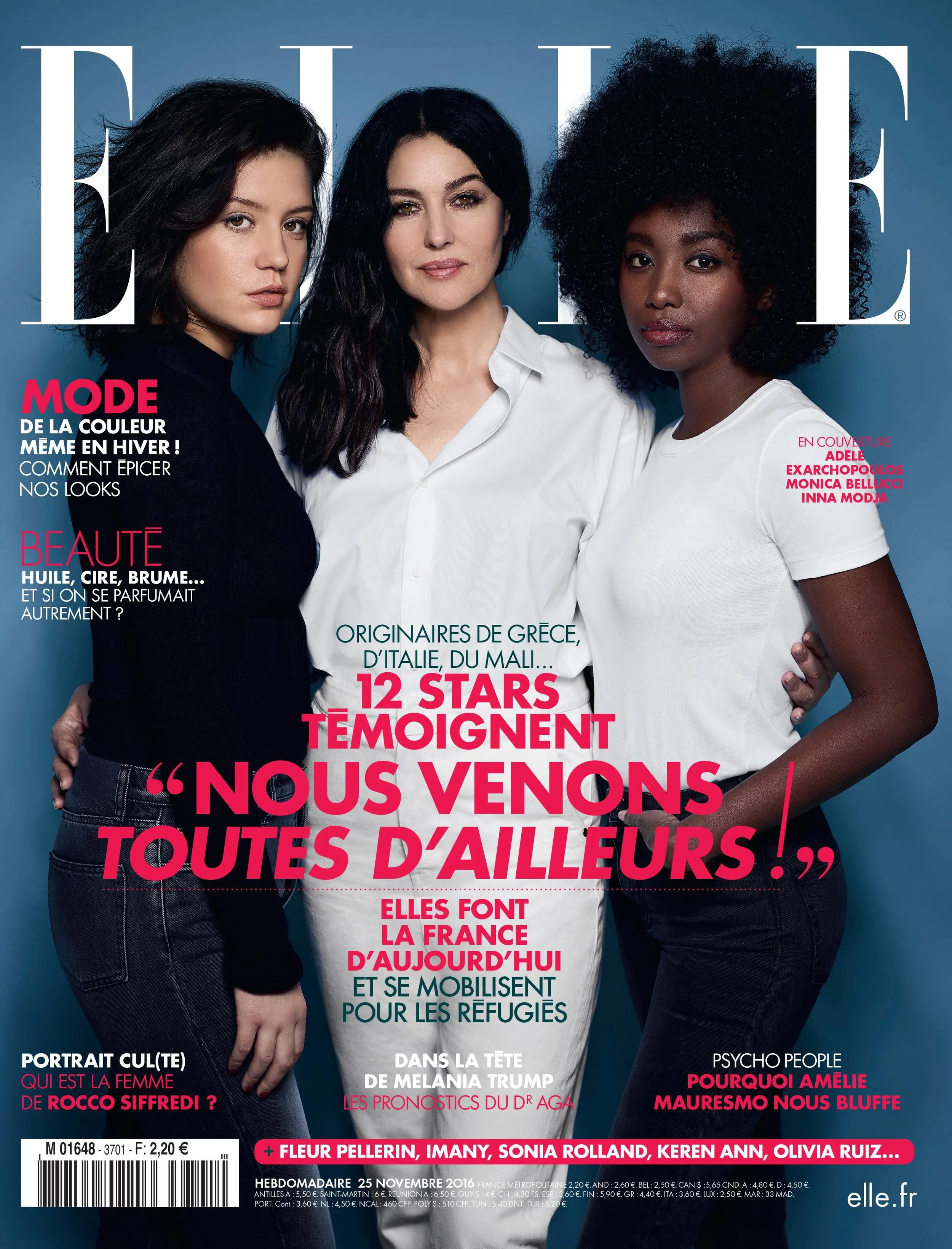 Adèle Exarchopoulos, Monica Bellucci & Inna Modja 