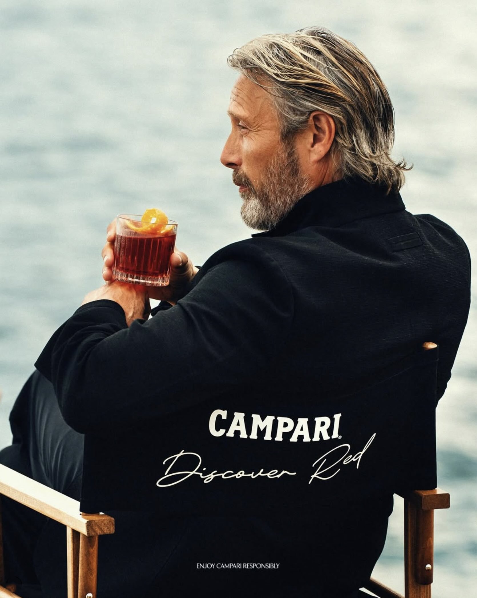 Mads Mikkelsen x Campari 