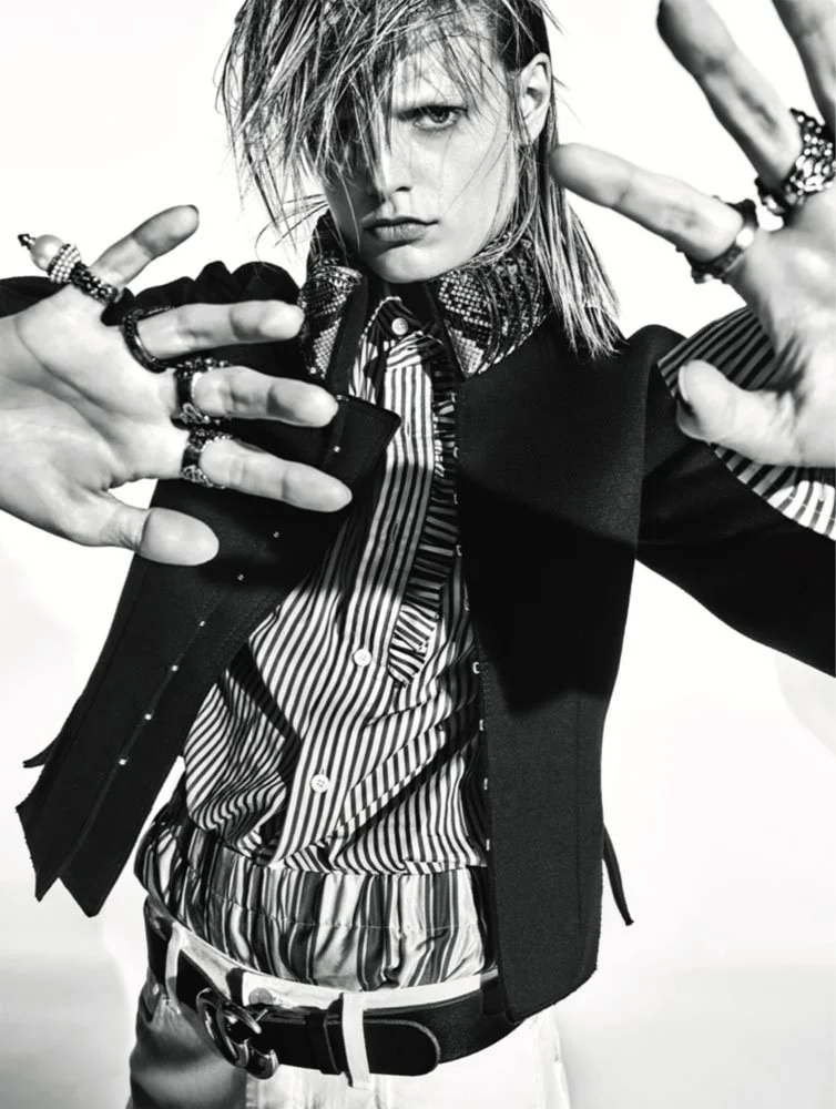 Marie Claire Italie - Koto Bolofo - Hair Stylist: Martyn Foss Calder