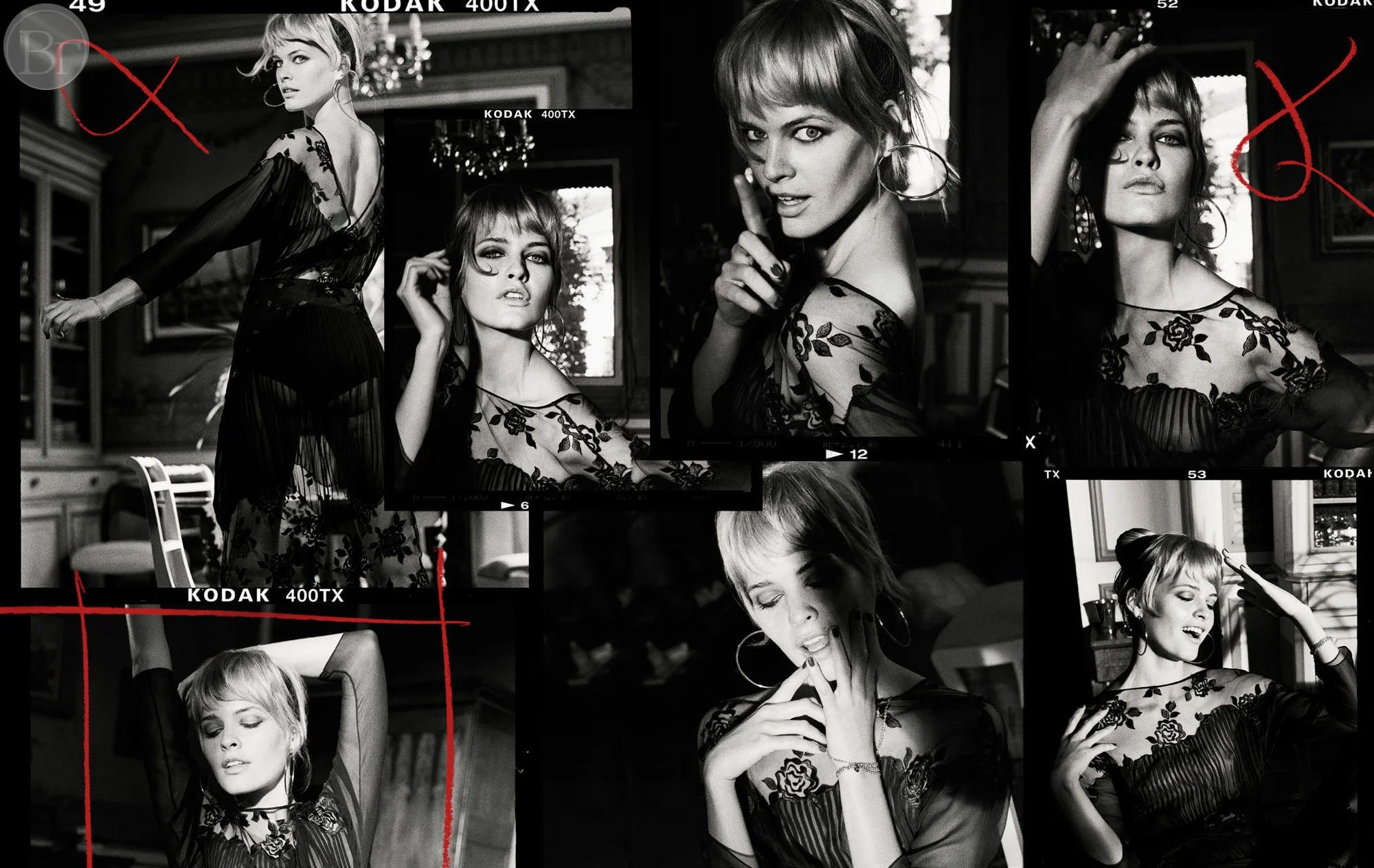 Elle Russie - David Burton - Makeup Artist: Yannis Siskos