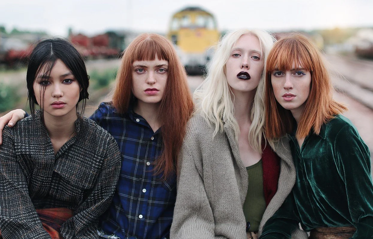 Vogue Japan - Alexandra Sophie - Hair Stylist: Martyn Foss Calder