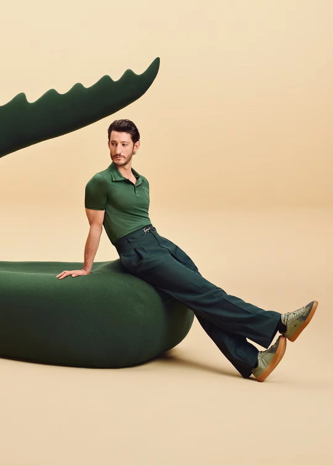 Pierre Niney x Lacoste 