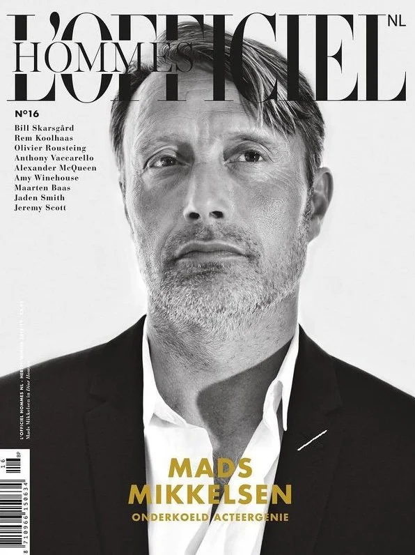 L'Officiel Homme / Mads Mikkelsen