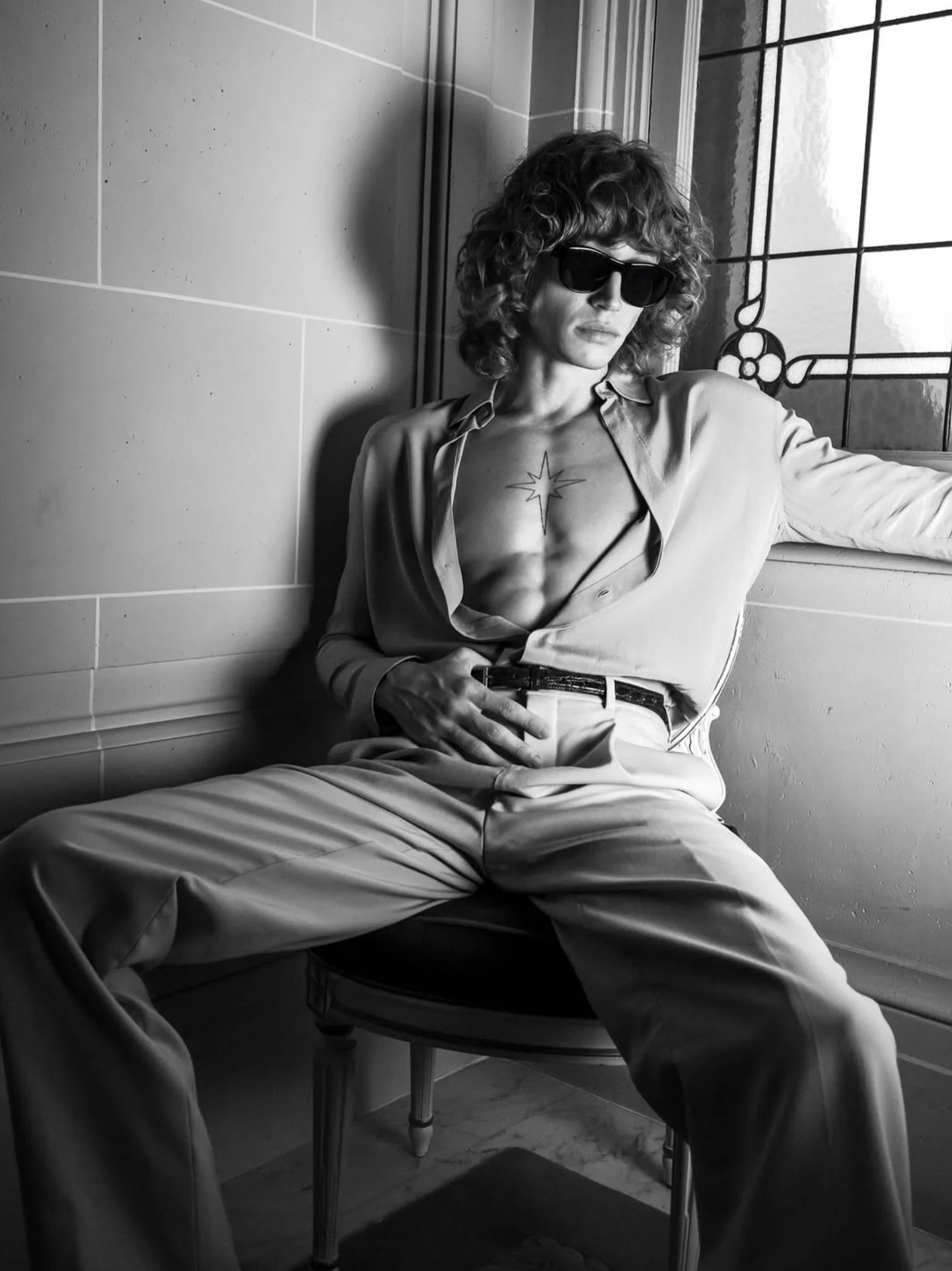 Jordan Huxhold x Yves Saint Laurent