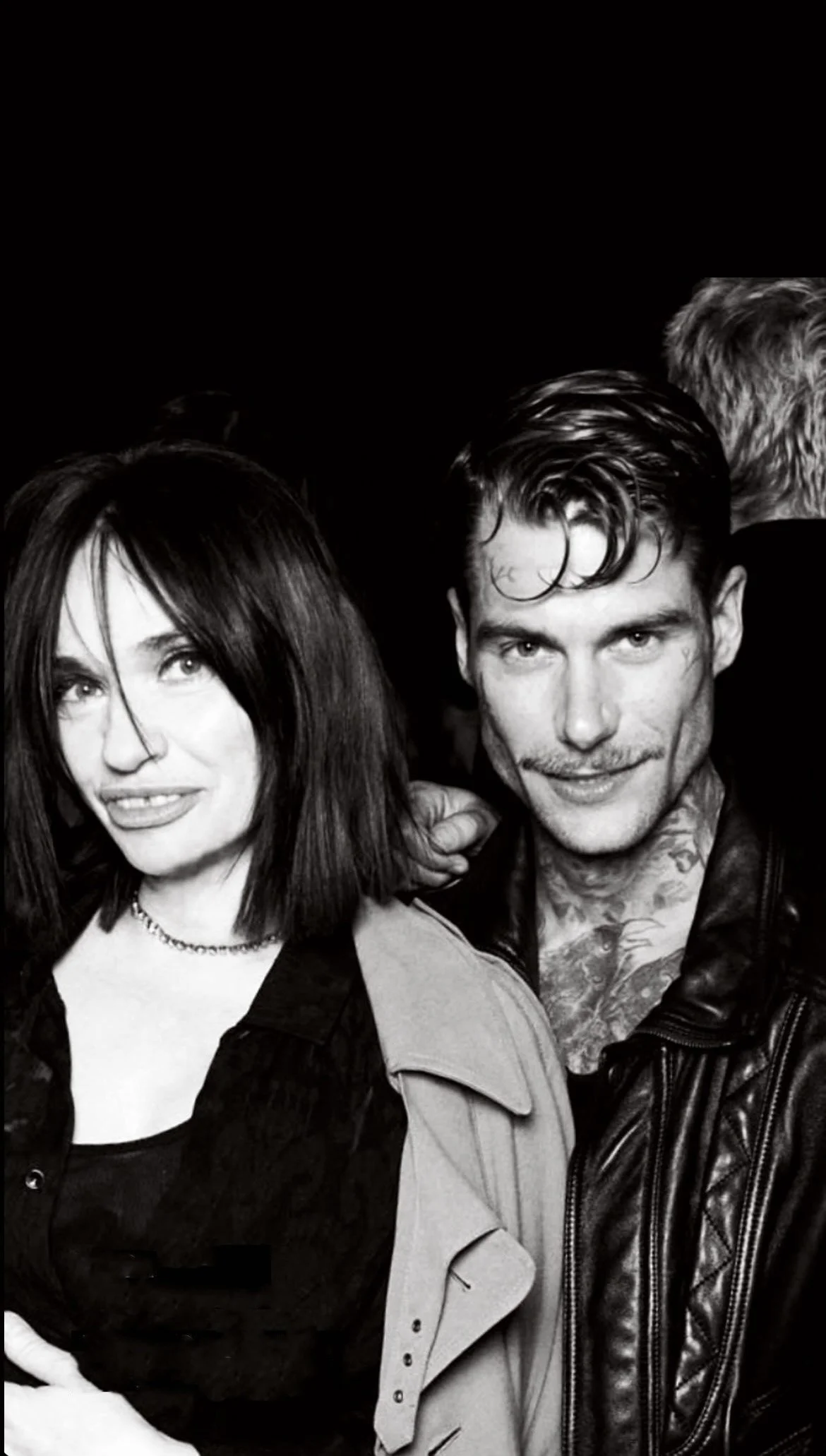 Béatrice Dalle x Saint Laurent 