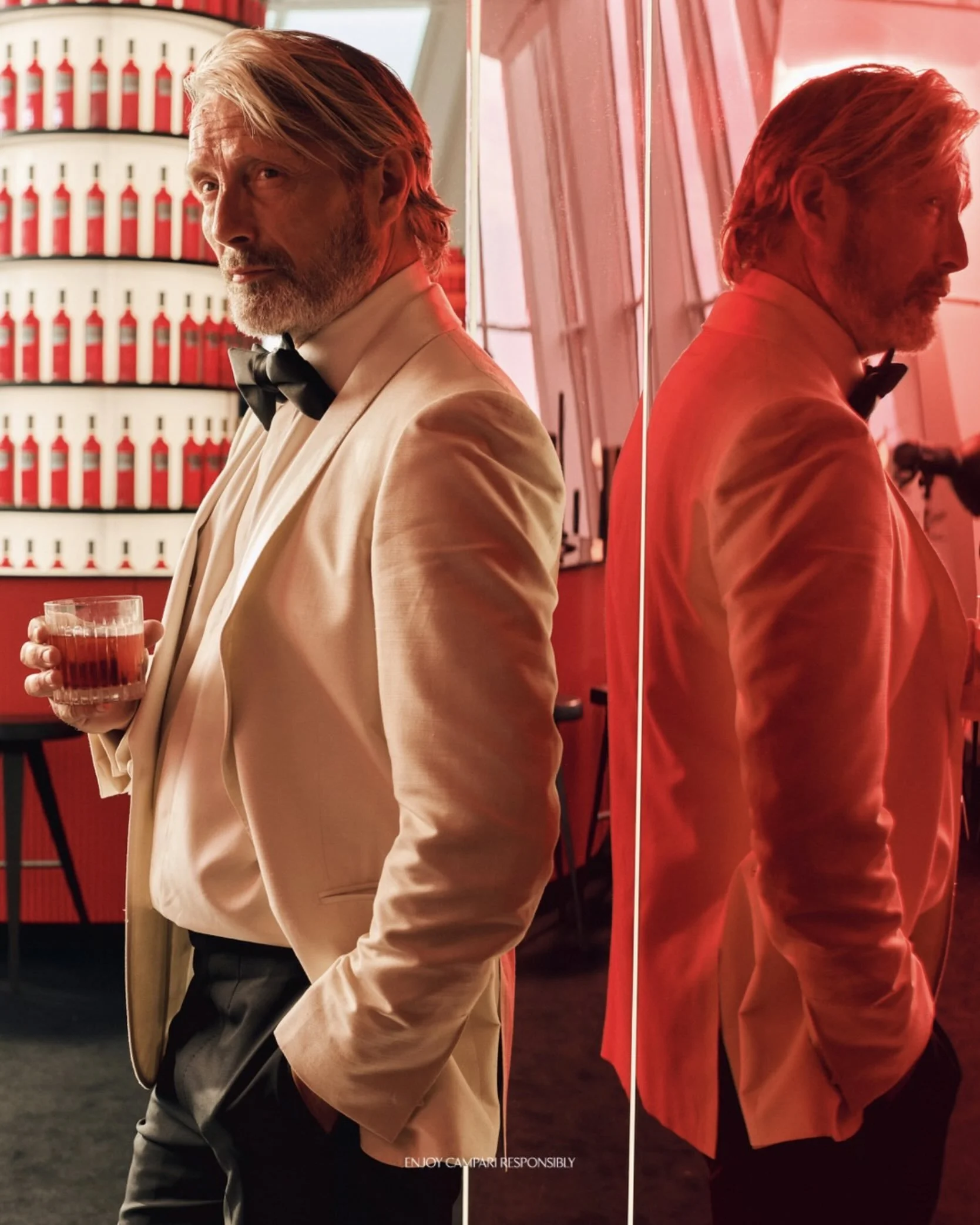 Mads Mikkelsen x Campari 