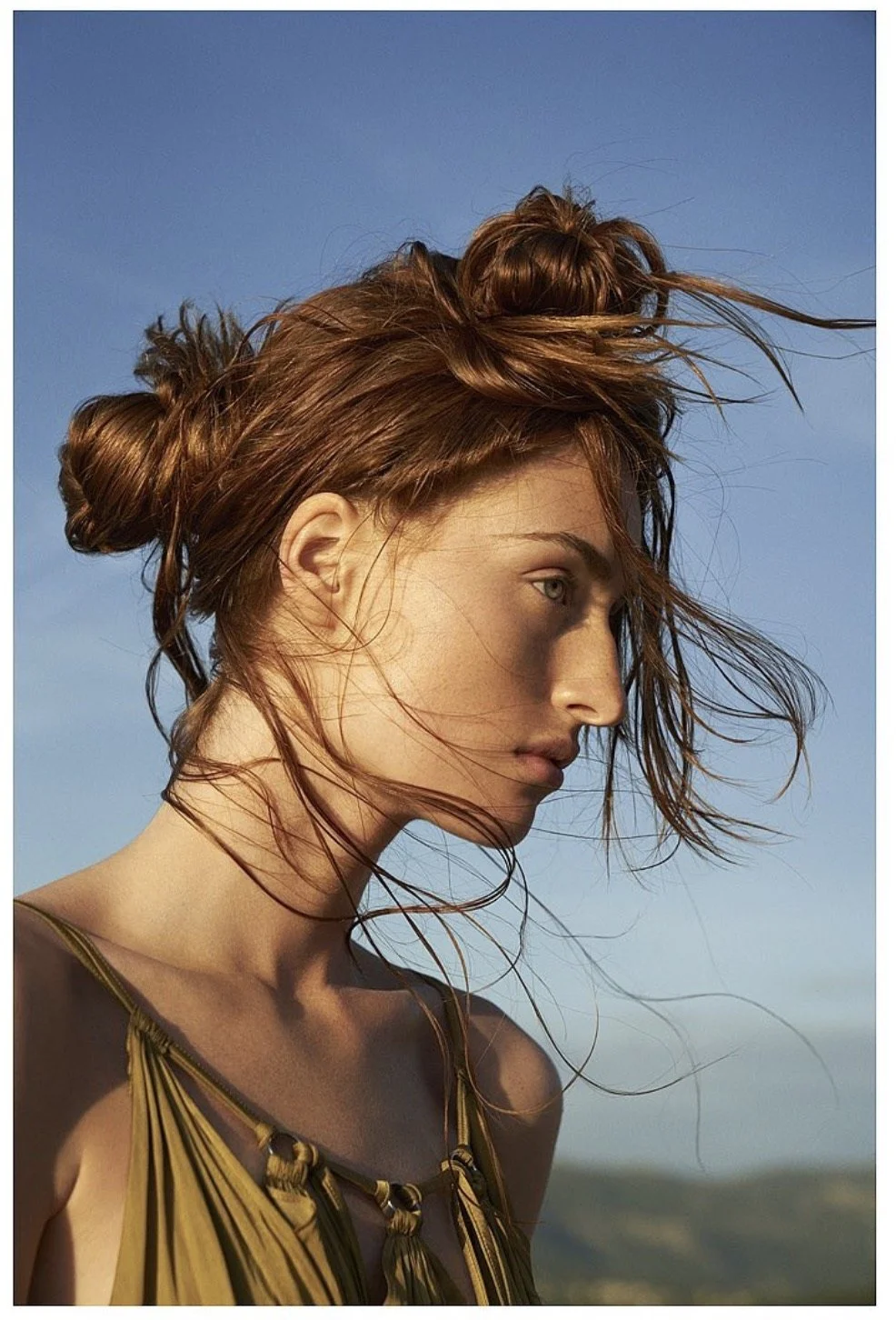 Emmanuelle Hauguel - Hair Stylist: Vincent de Moro