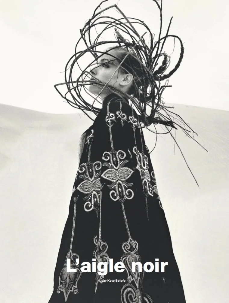 Numero France - Koto Bolofo - Hair Stylist: Martyn Foss Calder