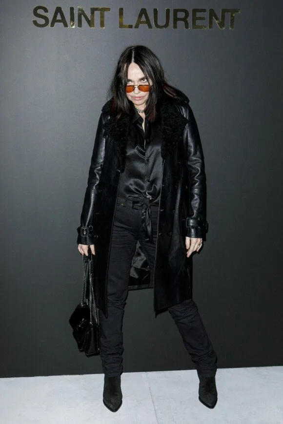 Beatrice Dalle x Saint Laurent 