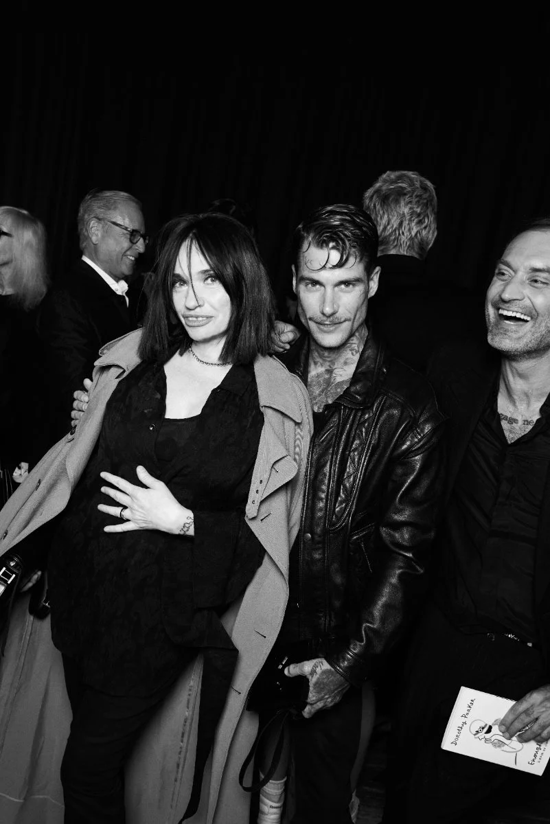 Beatrice Dalle x Saint Laurent