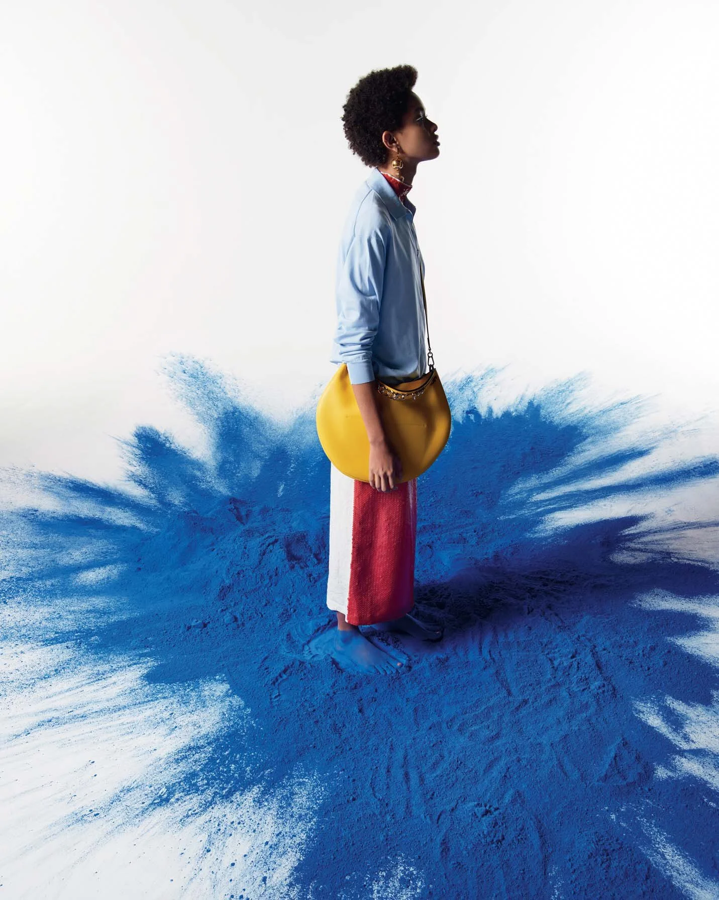 Madame Figaro Japan - Sonia Sieff - Hair Stylist: Caroline Bufalini