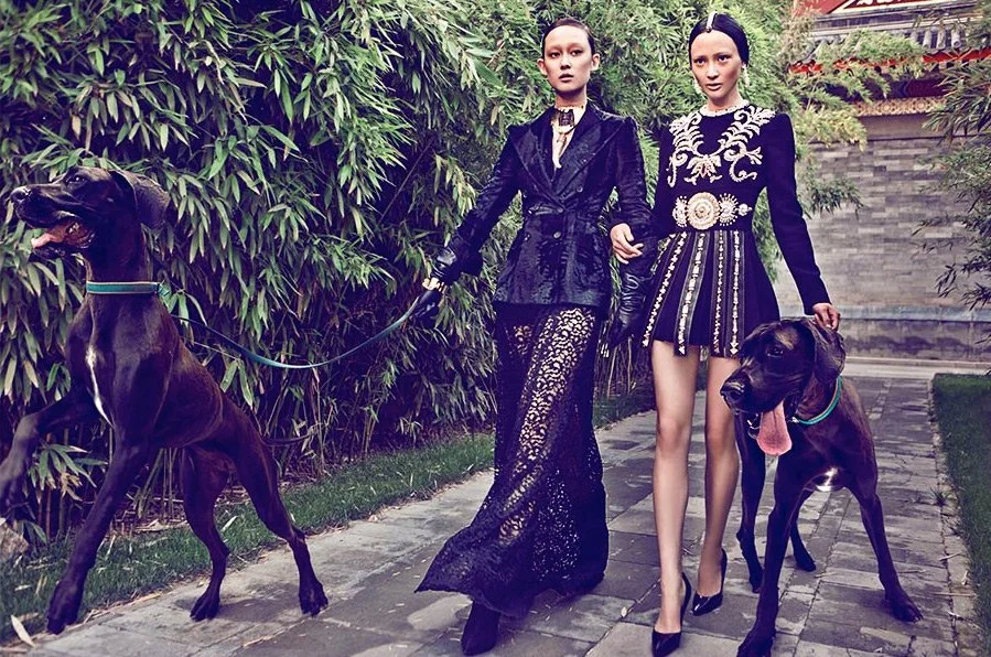 Madame Figaro - Chen Man - Stylist: Agnes Poulle