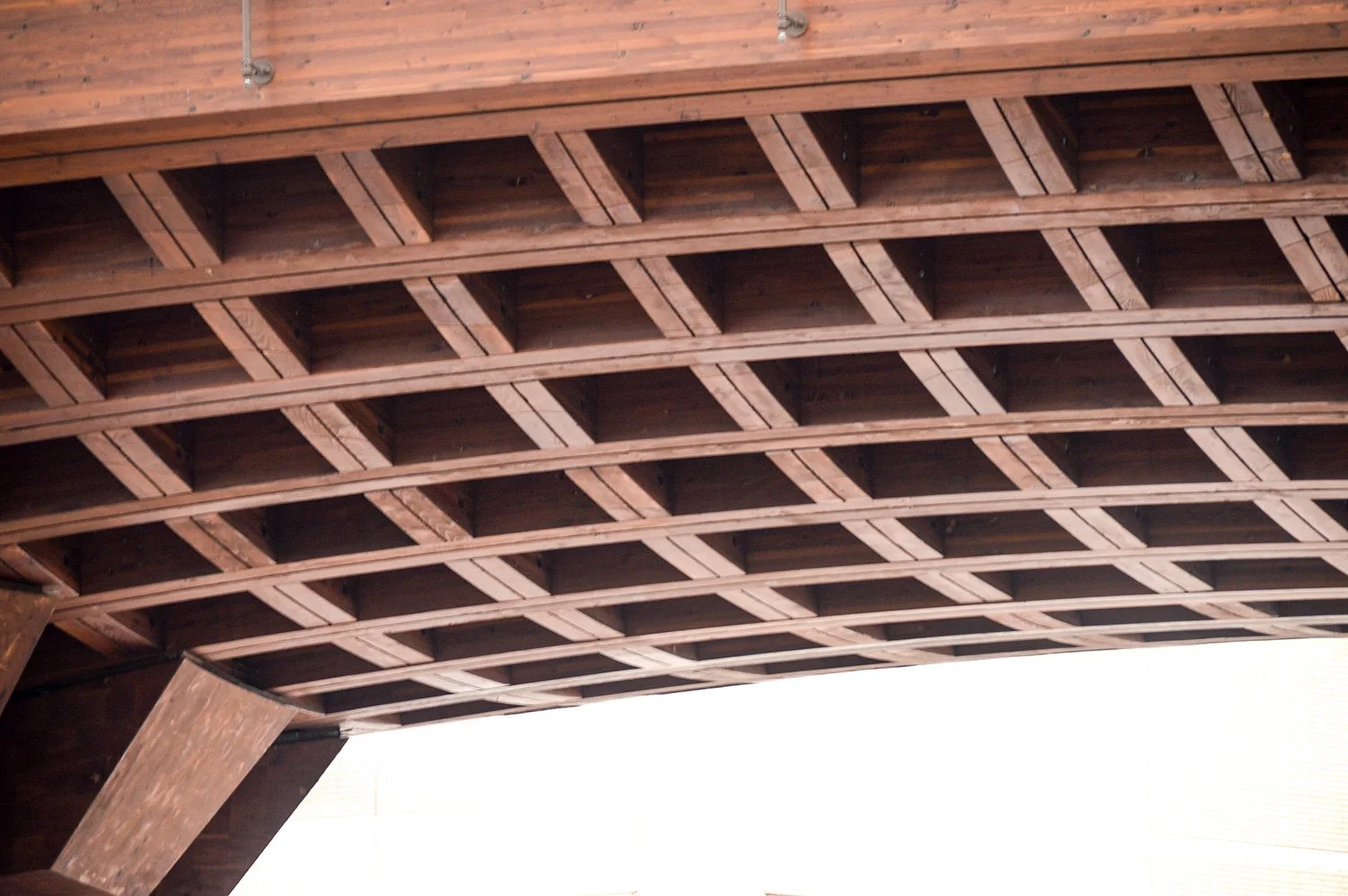 Kanazawa train Station wooden Gate