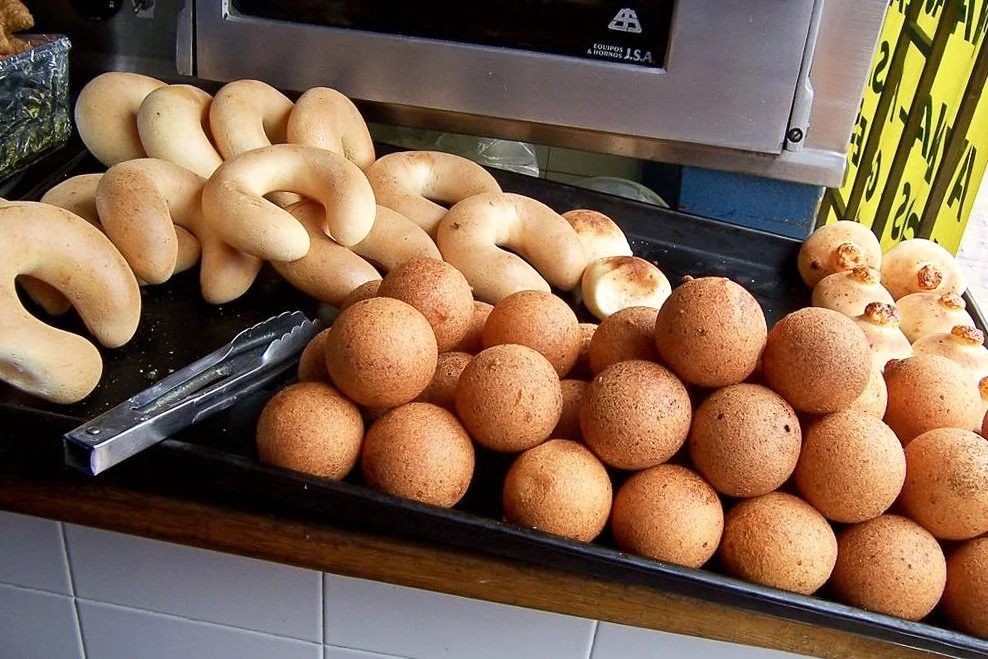 Pan de Yuca Buñuelos and Almojábanas