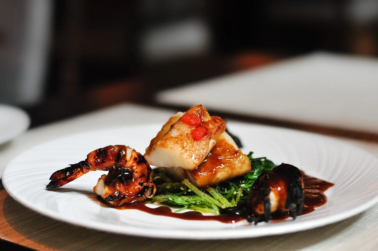 The Aji Miso-marinated Chilean sea bass