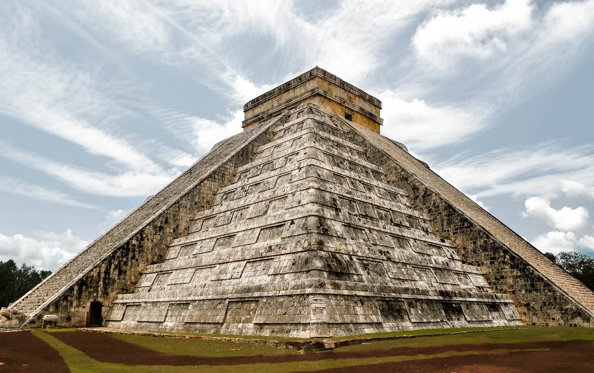 The Ancient Maya Mythical City of Chichen Itza in Yucatán