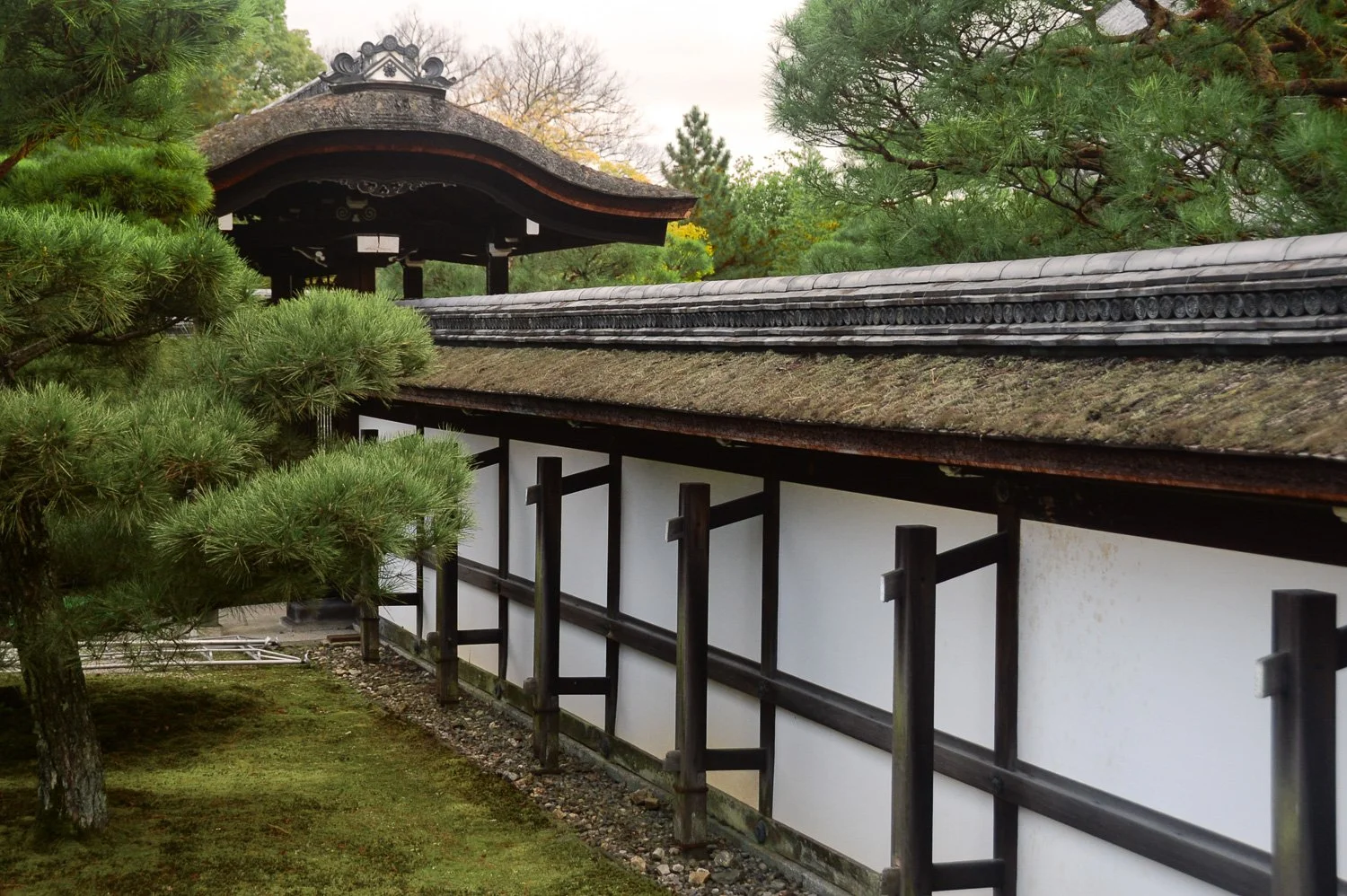 Shinden’s North Garden wall