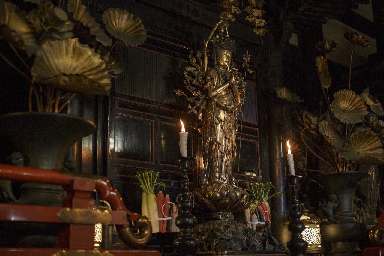 Hondo Main hall  Shusho-e – photo © Kyomizu dera