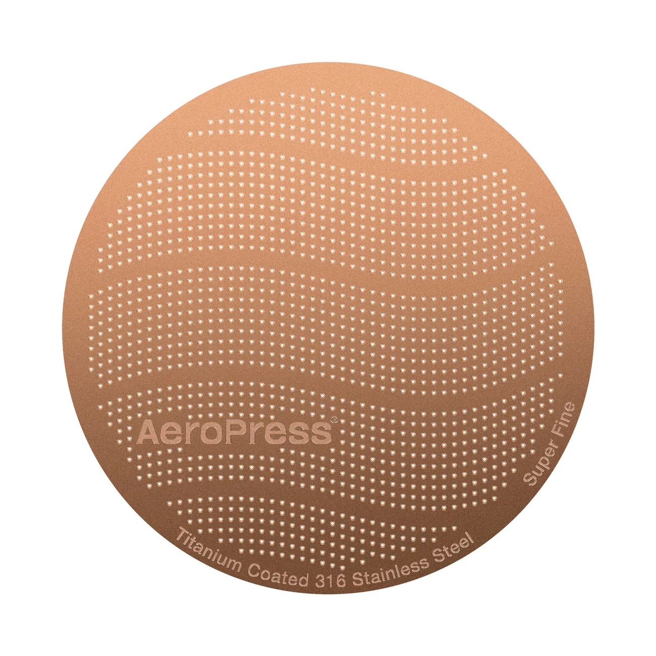 AeroPress Gold Tone Metal Filter