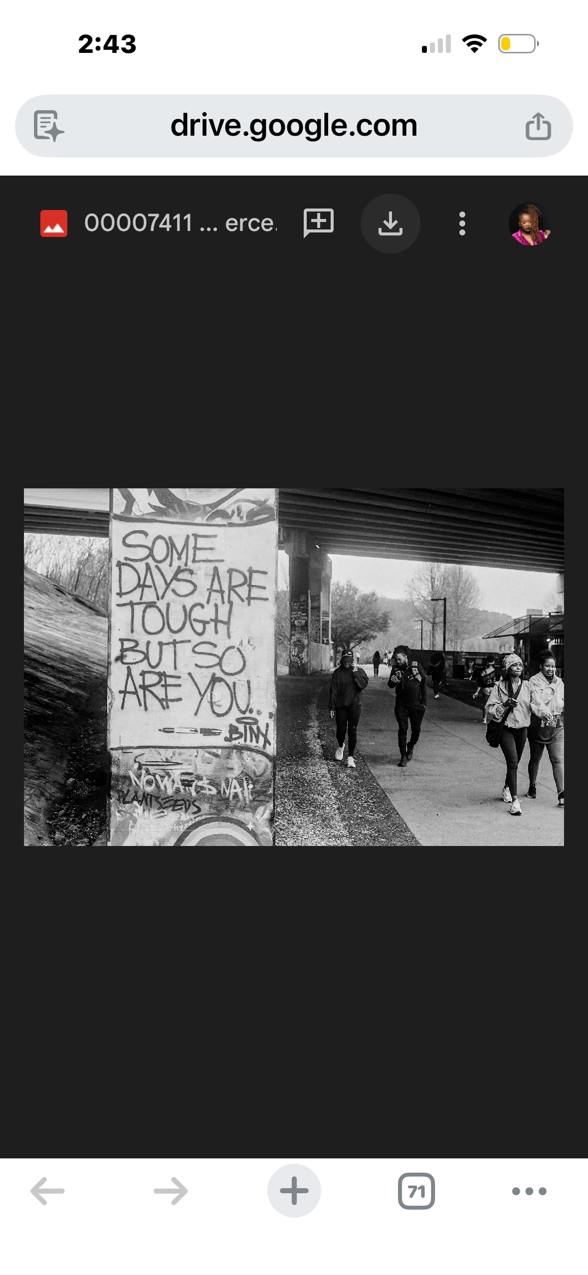 the writings on the wall