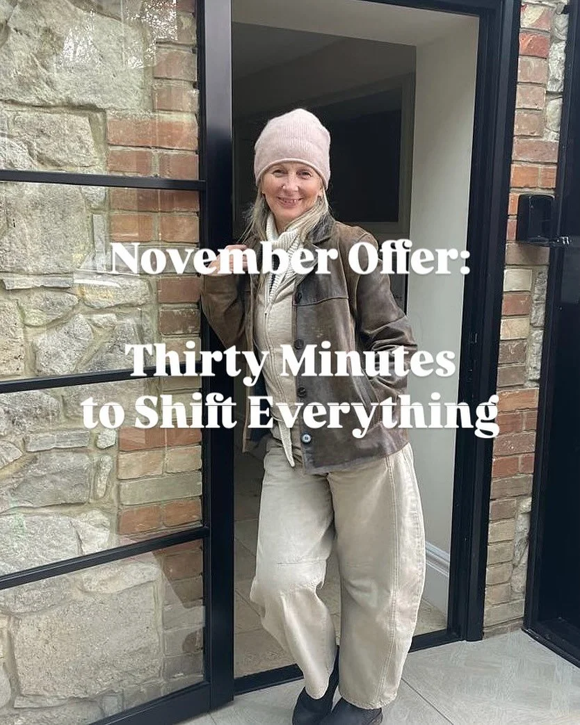 NOVEMBER OFFERING | Mini sessions this month &pound;50

I am opening a few spots this week for short, focused sessions if you need a little support. 

You can choose from 
:: a thirty minute seasonal reset
:: a personalized Ayurveda check in
:: or a 