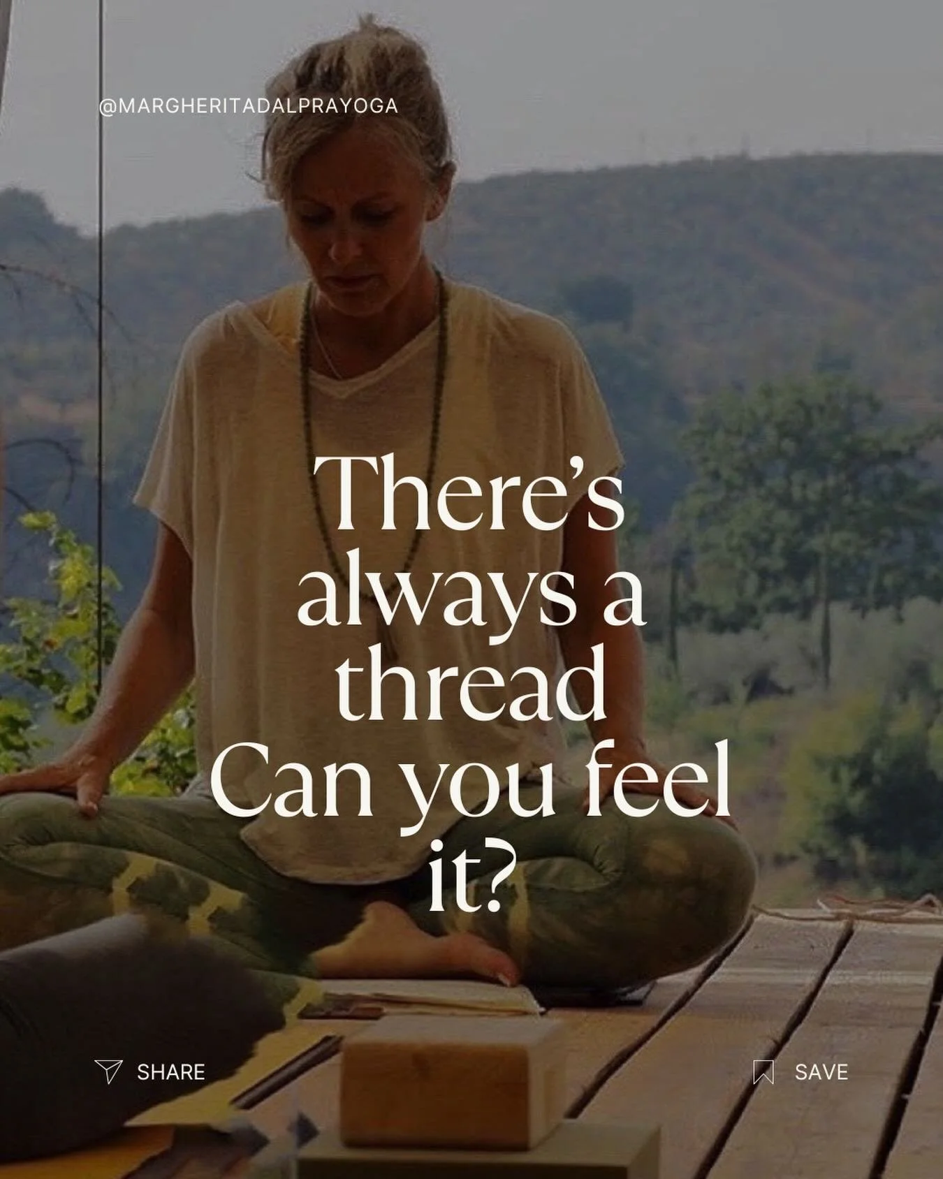 I had an interesting conversation this morning.

We were talking about how, in some spaces, yoga can be experienced mainly as a physical asana practice.

And I found myself smiling&hellip; because that&rsquo;s never quite been my experience of yoga.
